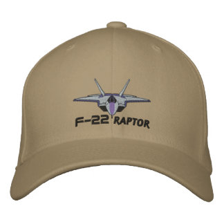 F-22 Raptor Embroidered Hat