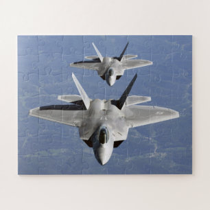 F-22 Raptor Fifth Generation Stealth Fighter Jet Jigsaw Puzzle
