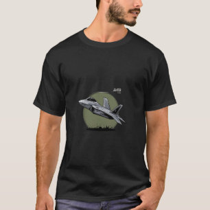 F-22 Raptor Fighter Jet Military Aircraft Men Dad T-Shirt
