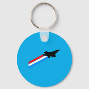 F-22 Raptor Fighter Jet Performance Key Ring