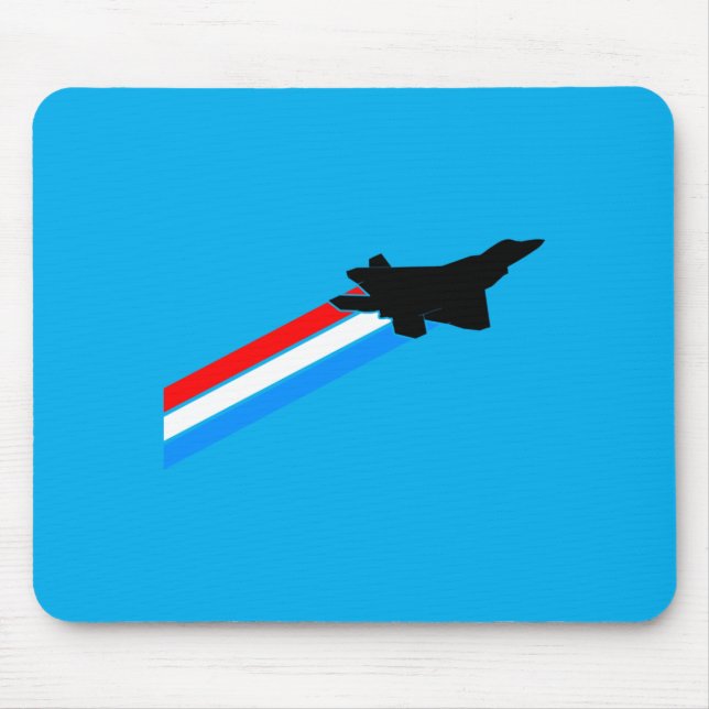 F-22 Raptor Fighter Jet Performance Mouse Mat (Front)