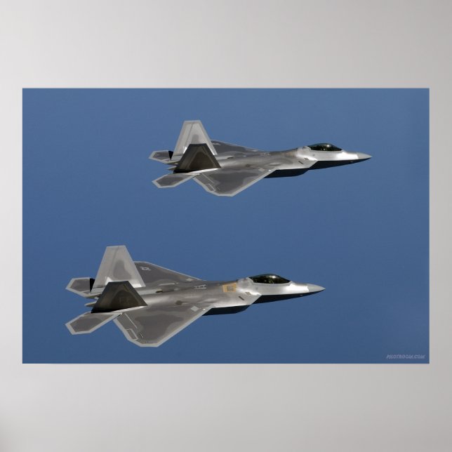 F-22 Raptor Flight Poster (Front)
