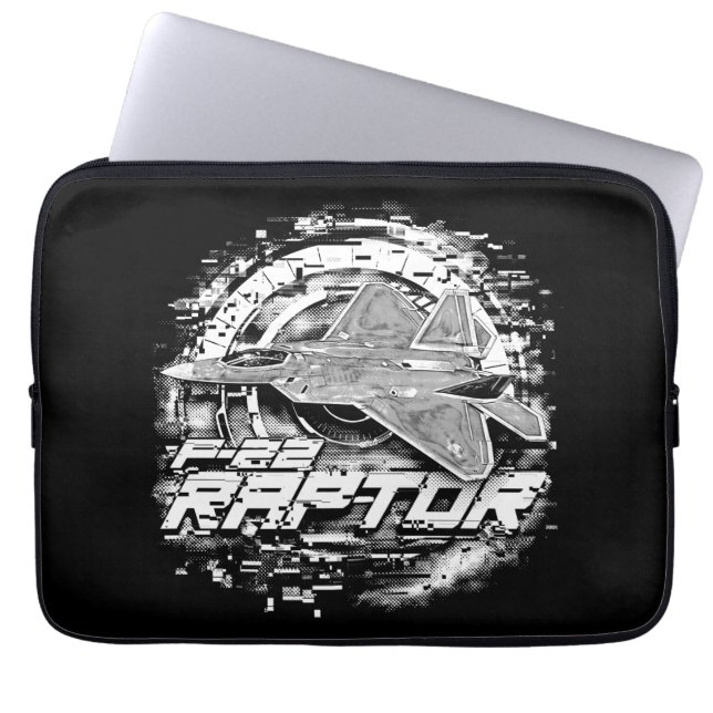 F-22 RAPTOR LAPTOP SLEEVE (Front)