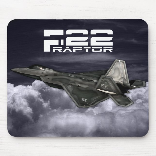 F-22 RAPTOR MOUSE MAT (Front)