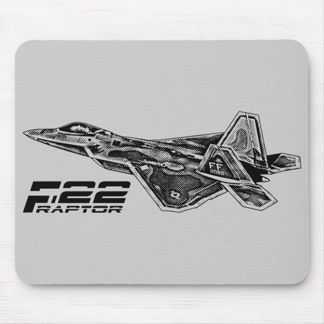 F-22 RAPTOR Mousepad (Front)