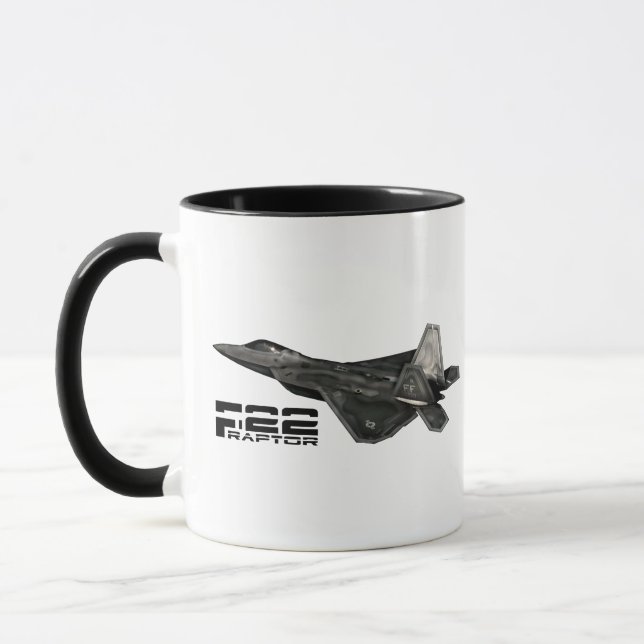 F-22 RAPTOR MUG (Left)