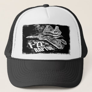 F-22 RAPTOR NULL TRUCKER HAT