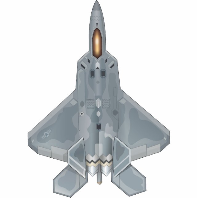 F-22 Raptor Photo Sculpture (Front)