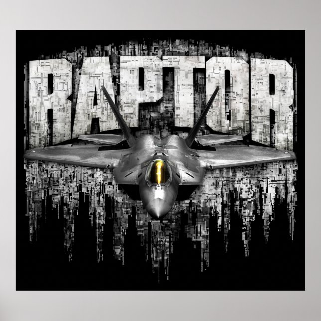 F-22 RAPTOR POSTER (Front)