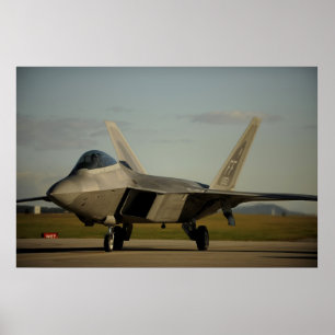 F-22 Raptor Poster