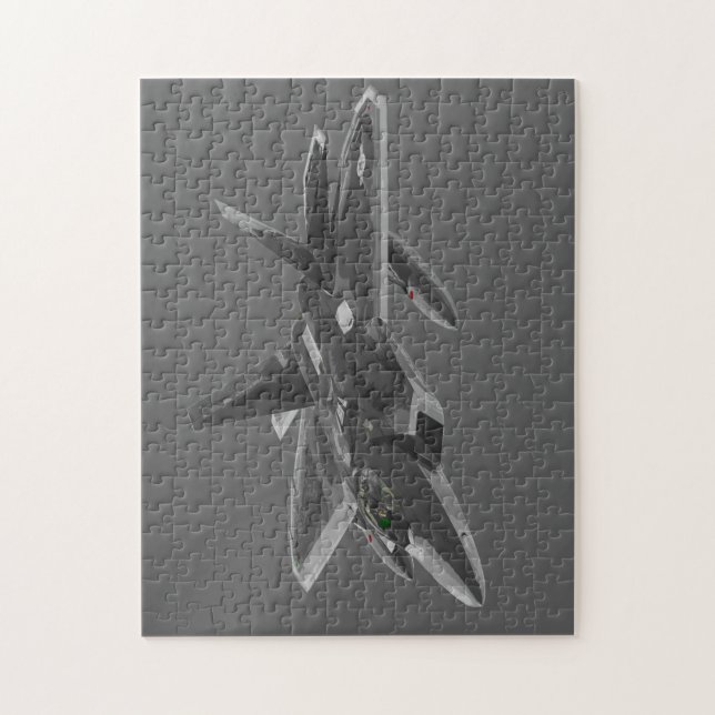 F 22 Raptor Stealthy Fighter Aircraft Jigsaw Puzzle (Vertical)