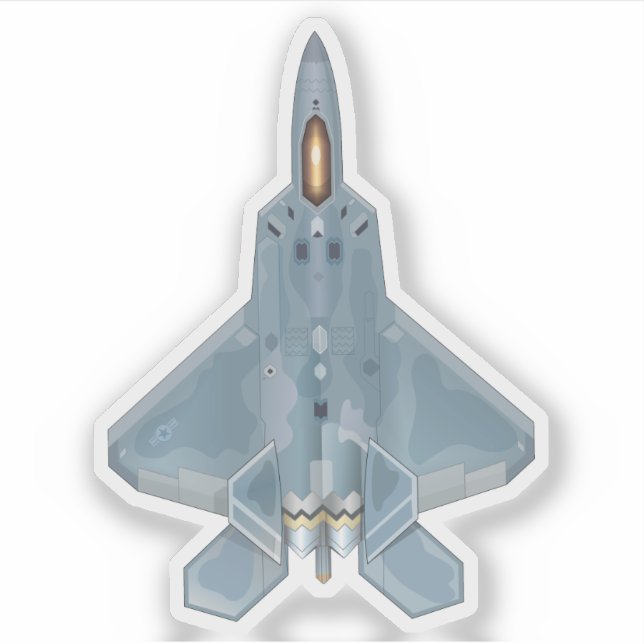 F-22 Raptor sticker (Front)
