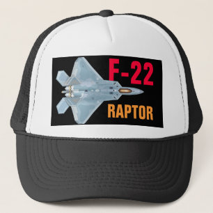 F-22 RAPTOR TRUCKER HAT