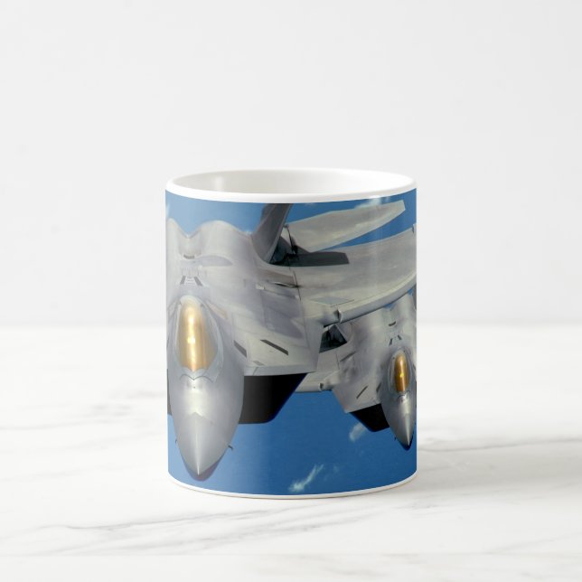 F-22 RAPTOR Wingman! Mug (Center)