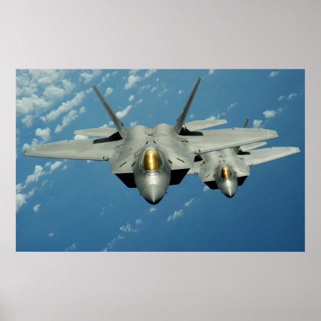 F-22 Raptors Poster (Front)