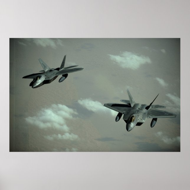 F-22 Raptors Poster (Front)