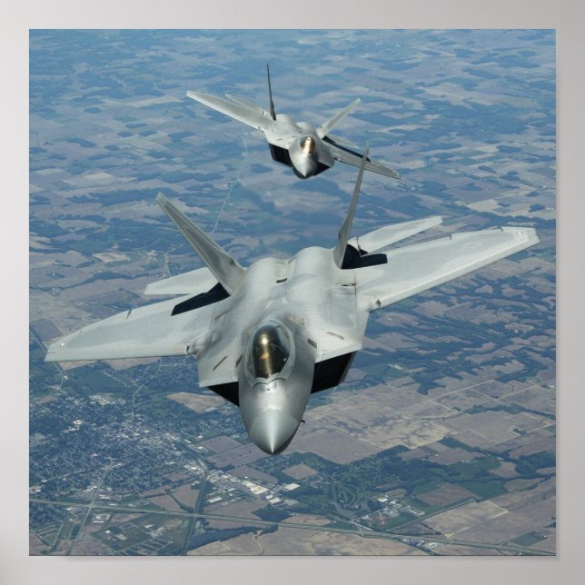 F-22 Raptors Poster (Front)