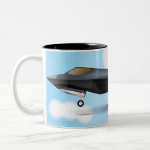 F-22 Two-Tone COFFEE MUG