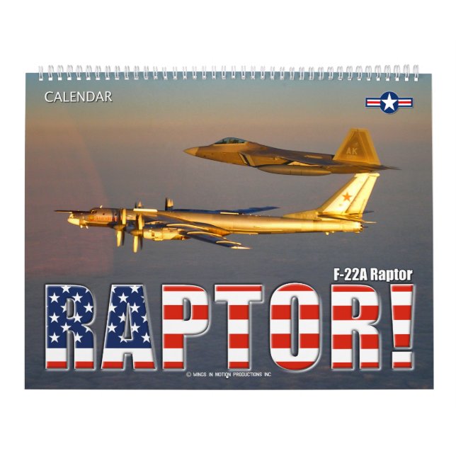 F-22A RAPTOR CALENDAR (Cover)
