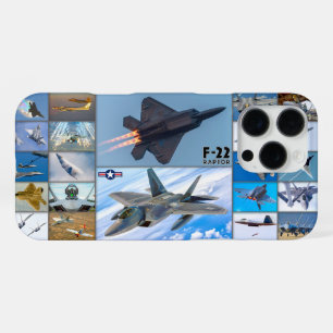 F-22A RAPTOR "MONTAGE" iPhone 16 PRO MAX CASE
