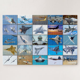 F-22A RAPTOR “MONTAGE” JIGSAW PUZZLE