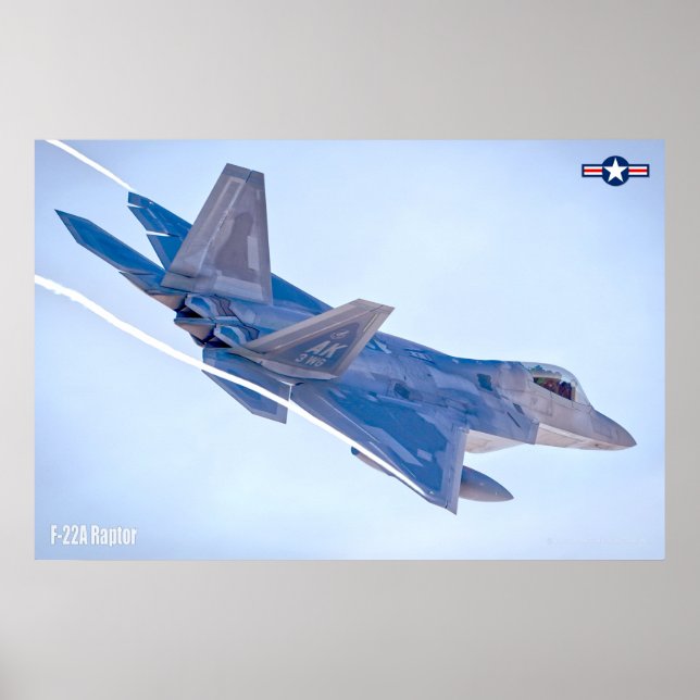 F-22A RAPTOR POSTER (Front)