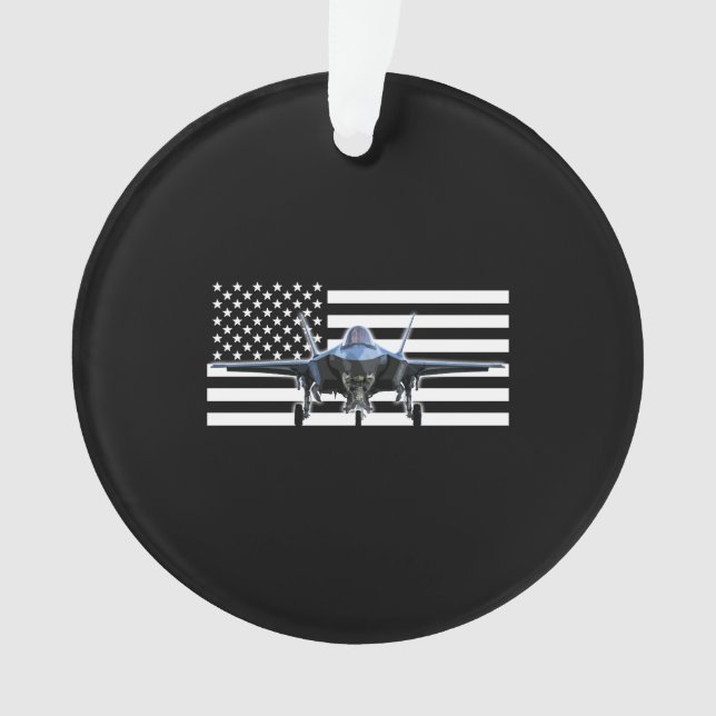 F-35 (Black Flag) Ornament (Front)