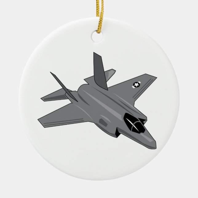 F-35 CERAMIC TREE DECORATION (Front)