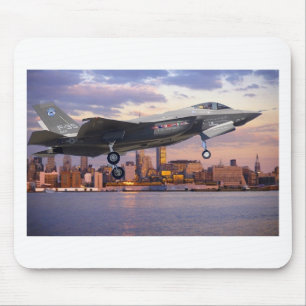 F-35 LIGHTNING FIGHTER AIRCRAFT MOUSE MAT