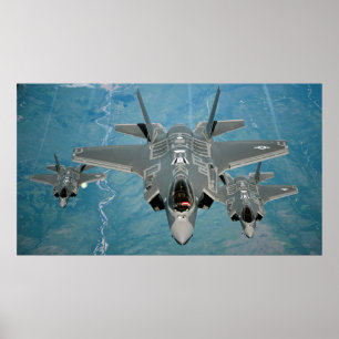F-35 Lightning II Aircraft Poster