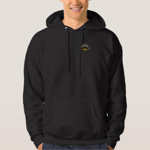 F-35 Lightning II Fighter Jet Skull Distressed Des Hoodie