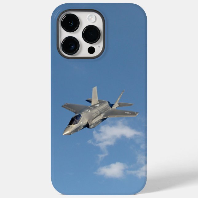 F-35 Lightning II Panther Jet Fighter in Sky Case-Mate iPhone Case (Back)