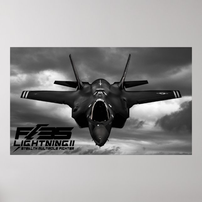 F-35 Lightning II Poster (Front)