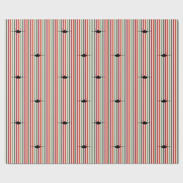 F-35 Stripes Wrapping Paper (Seam)