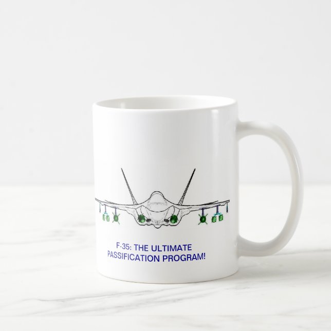 F-35: ULTIMATE PASSIFICATION PROGRAM COFFEE MUG (Right)