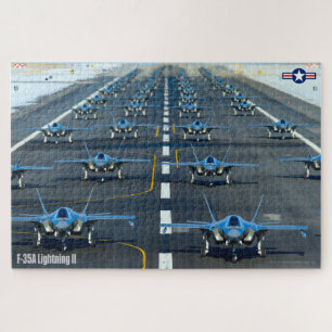 F-35A LIGHTNING II (20x30 INCH) Jigsaw Puzzle