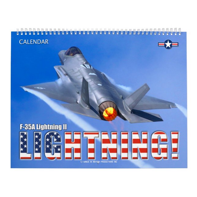 F-35A LIGHTNING II CALENDAR (Cover)
