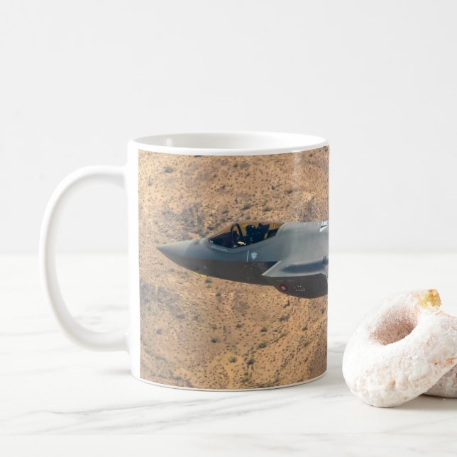F-35A LIGHTNING II (DENMARK) COFFEE MUG (With Donut)