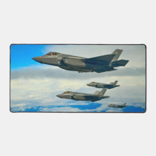 F-35A LIGHTNING II DESK MAT