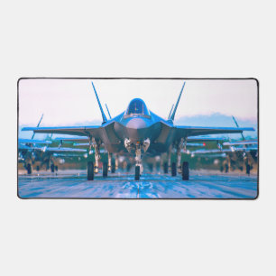 F-35A LIGHTNING II DESK MAT