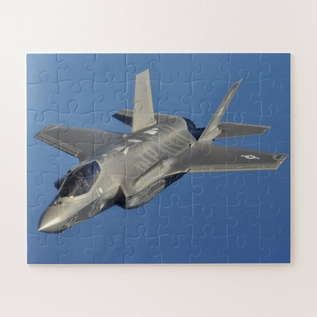 F-35A Lightning II Joint Strike Fighter 58th Jigsaw Puzzle (Horizontal)