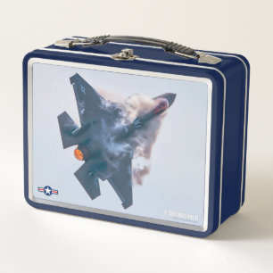 F-35A LIGHTNING II METAL LUNCH BOX