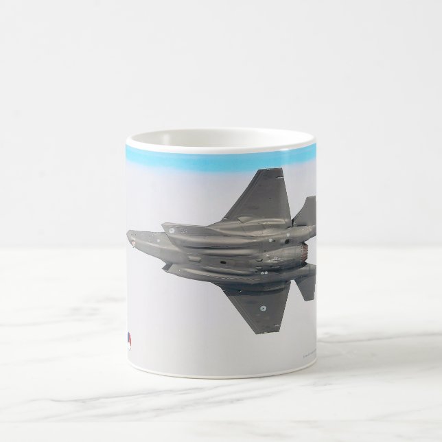 F-35A LIGHTNING II (NETHERLANDS) COFFEE MUG (Center)