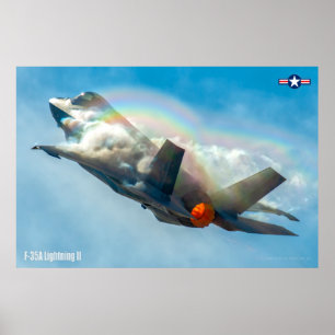 F-35A LIGHTNING II POSTER