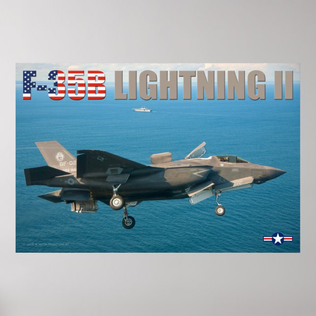F-35B LIGHTNING II POSTER (Front)