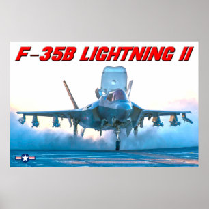 F-35B LIGHTNING II POSTER