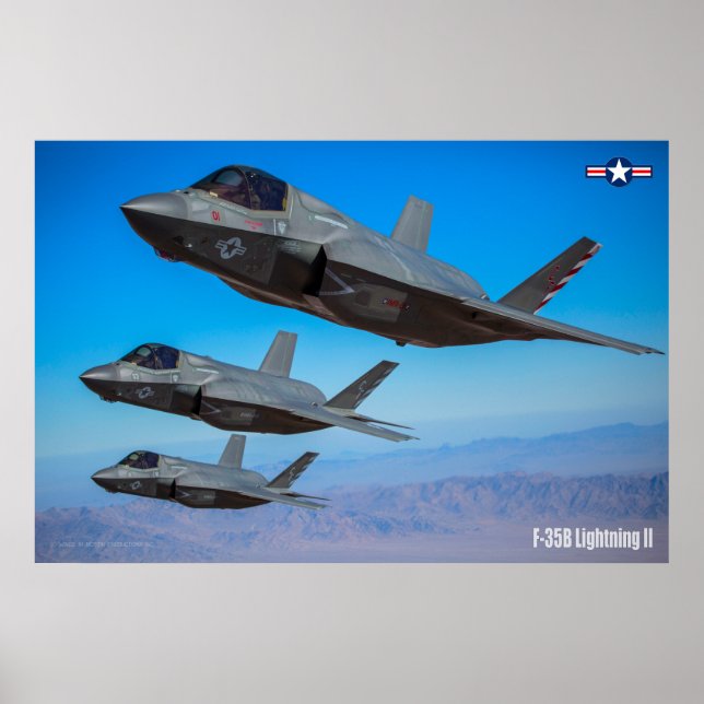 F-35B LIGHTNING II POSTER (Front)