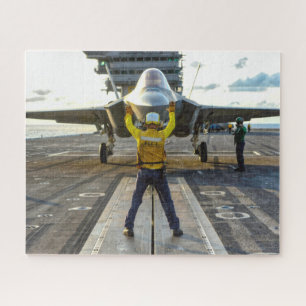 F-35C LIGHTNING II (16x20 INCH) Jigsaw Puzzle