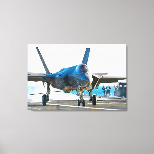 F-35C LIGHTNING II 24x36 Canvas Print (Front)