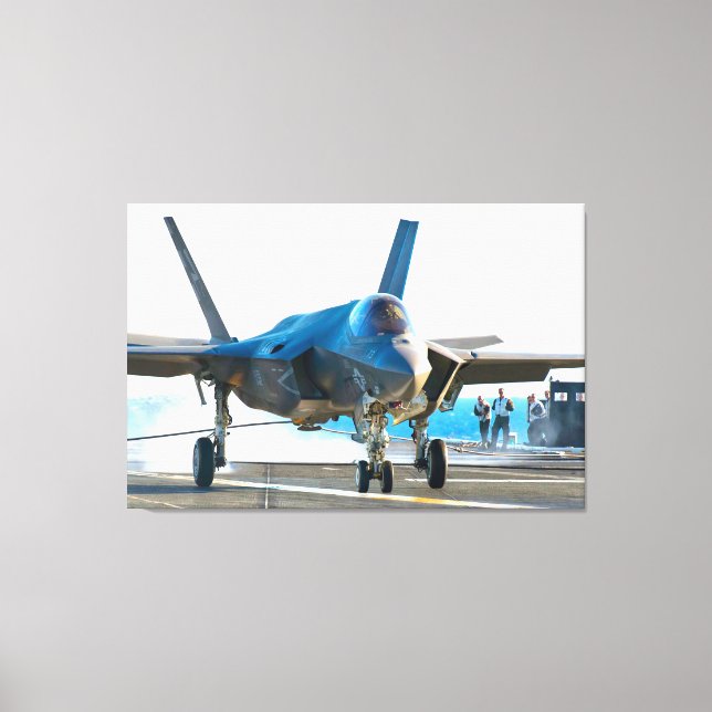 F-35C LIGHTNING II 32x48 Canvas Print (Front)